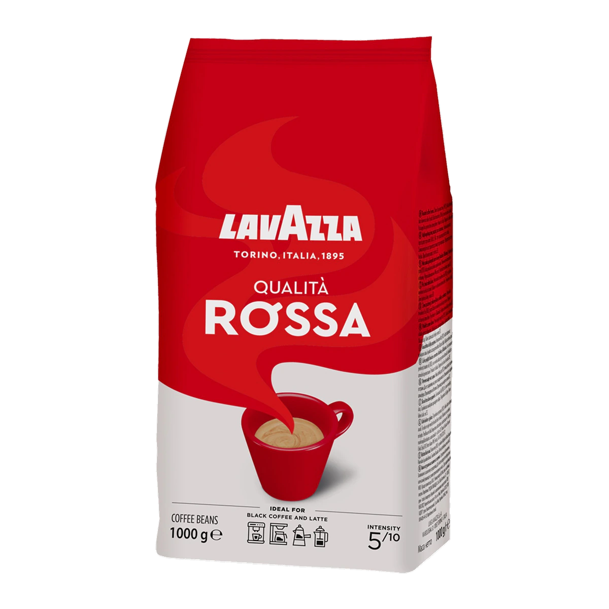 Кофе в зернах LAVAZZA Rossa