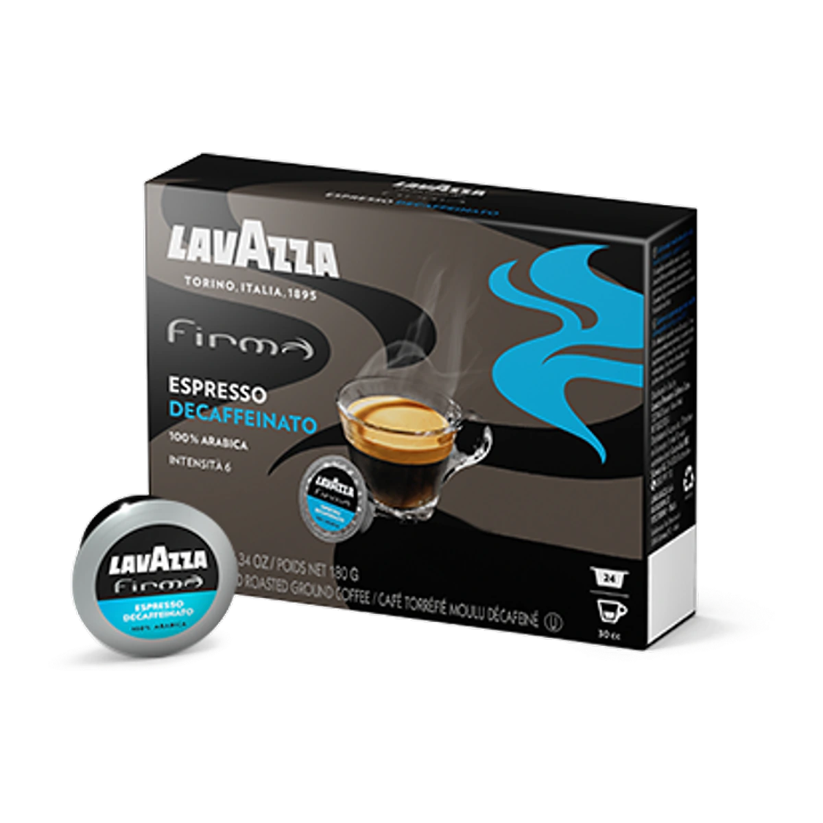 Капсулы LAVAZZA ESPRESSO DECAFFEINATO (FIRMA)