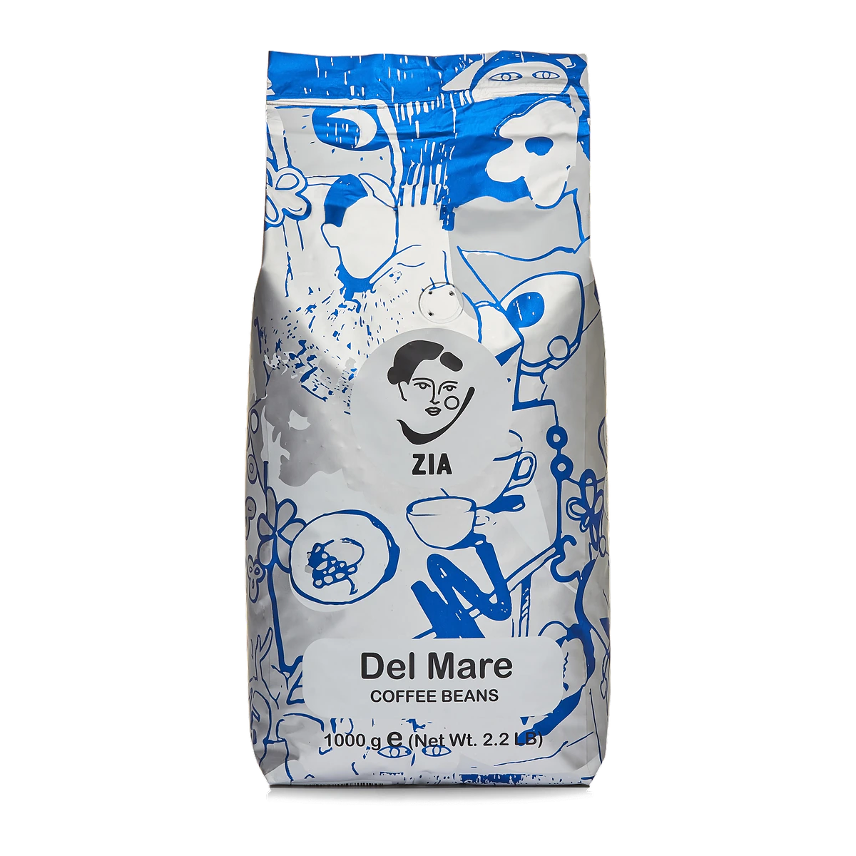 Кофе в зернах ZIA Del Mare