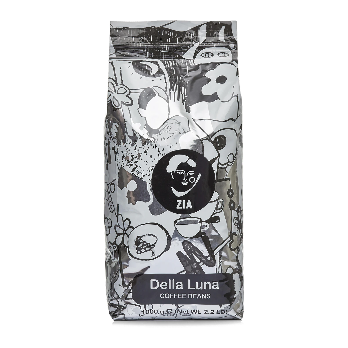Кофе в зернах ZIA Della Luna
