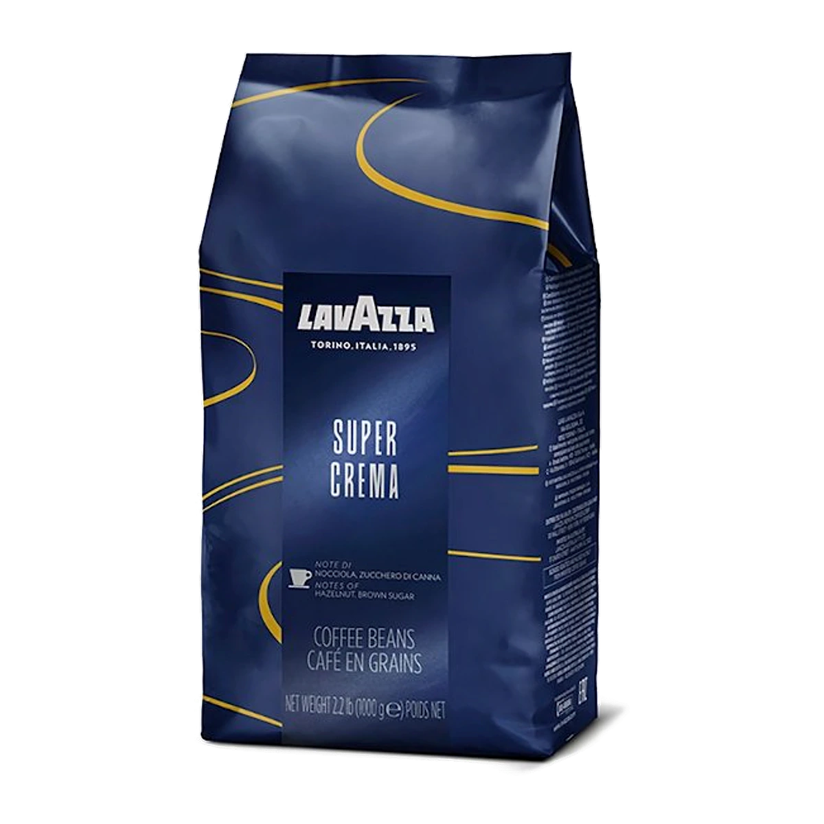 Кофе в зернах LAVAZZA Super Crema