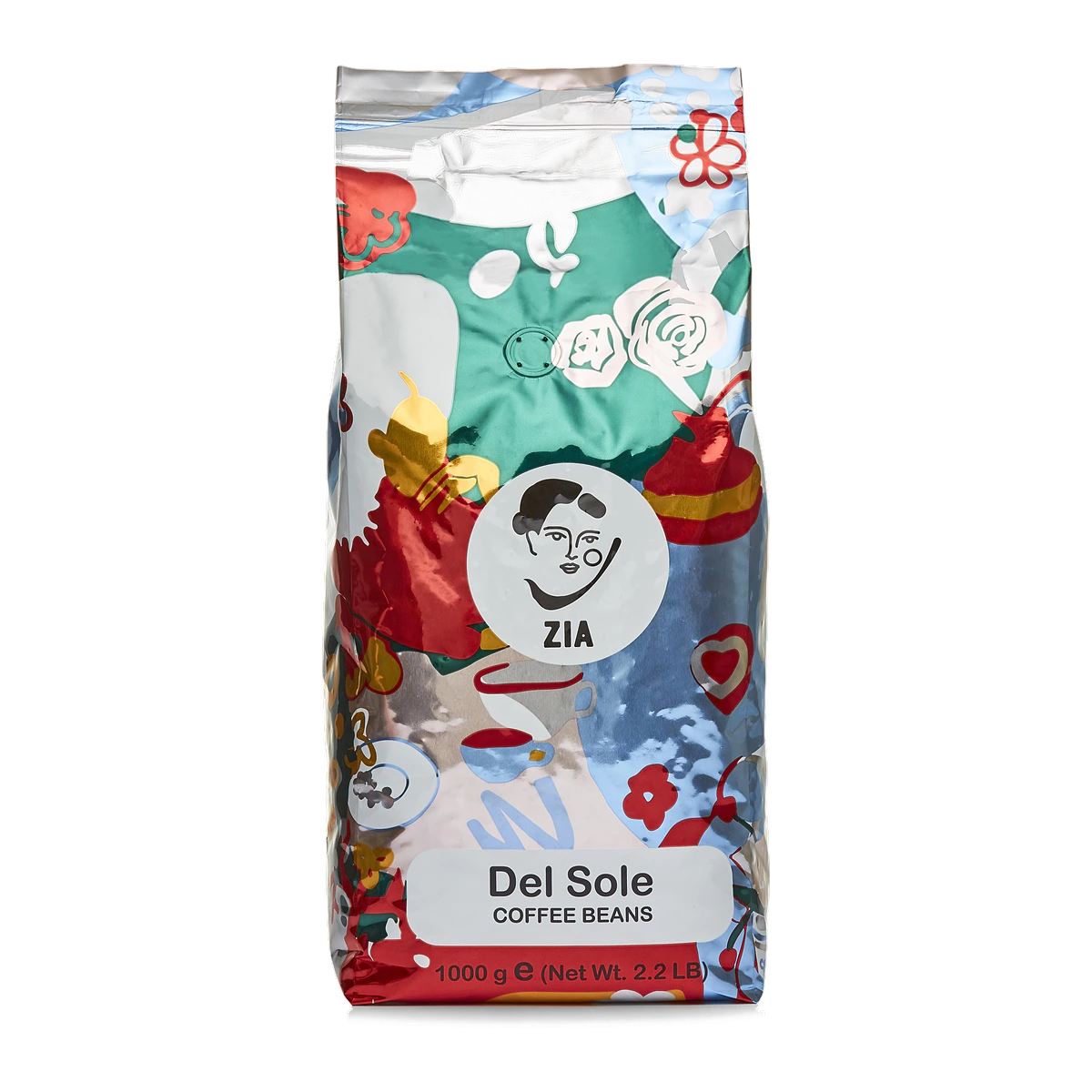 Кофе в зернах ZIA Del Sole